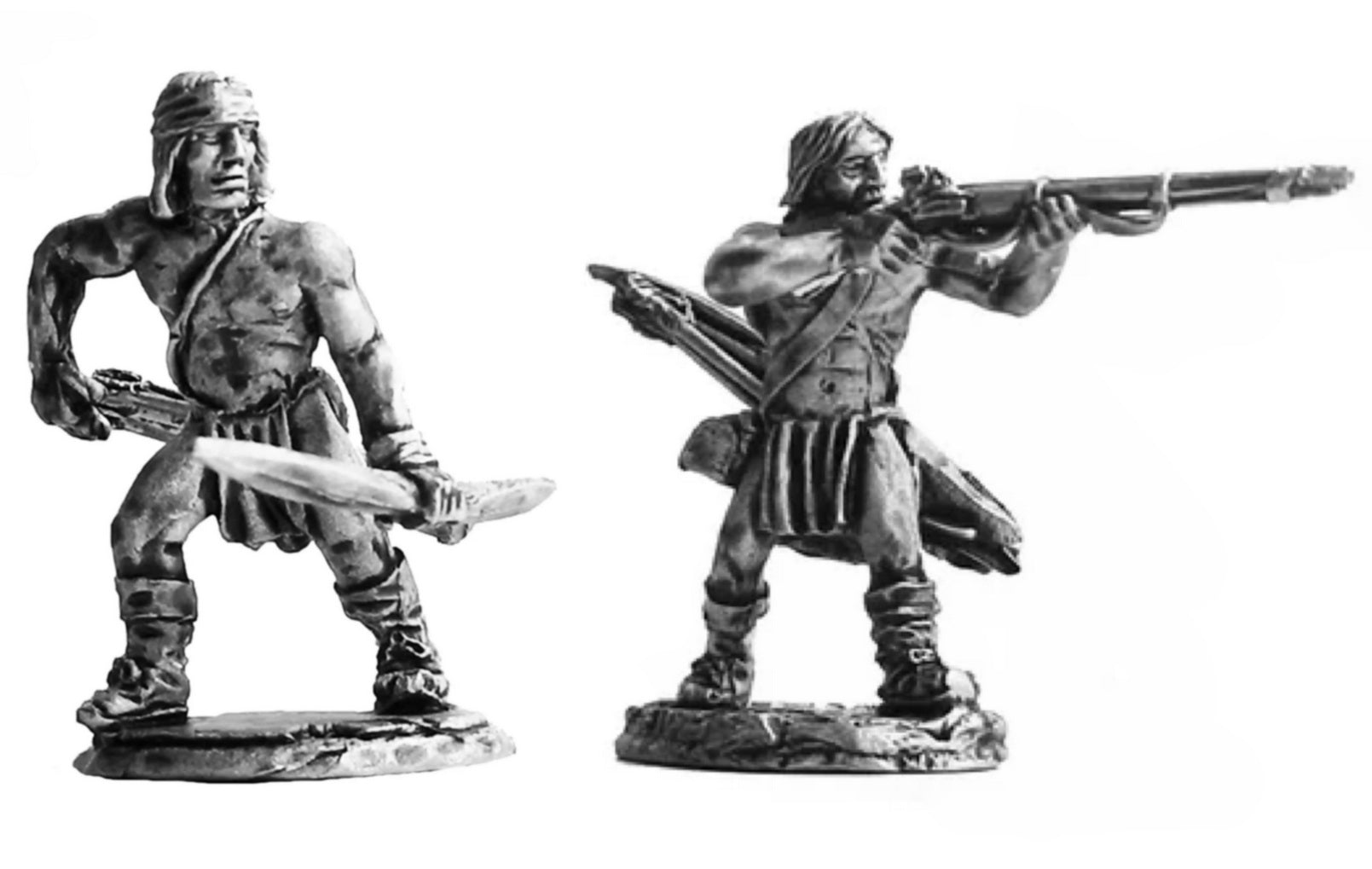 28mm early Apache warriors
