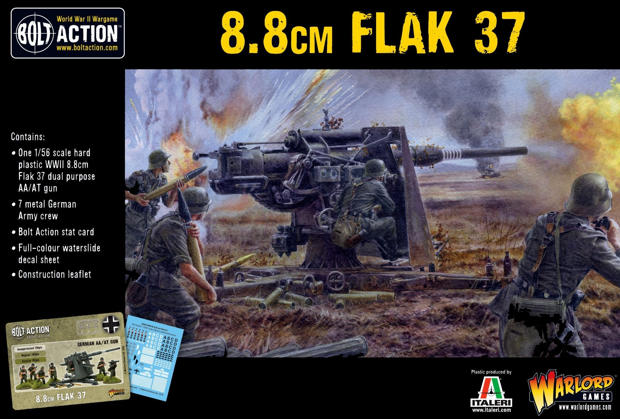 Plastic 8.8cm Flak 37