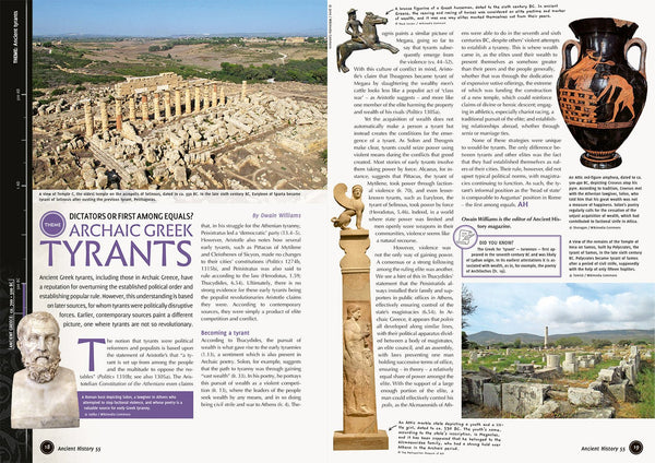 Ancient History Magazine 55 (pre - order) - Karwansaray Publishers