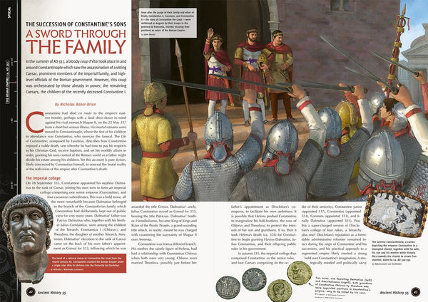 Ancient History Magazine 55 (pre - order) - Karwansaray Publishers