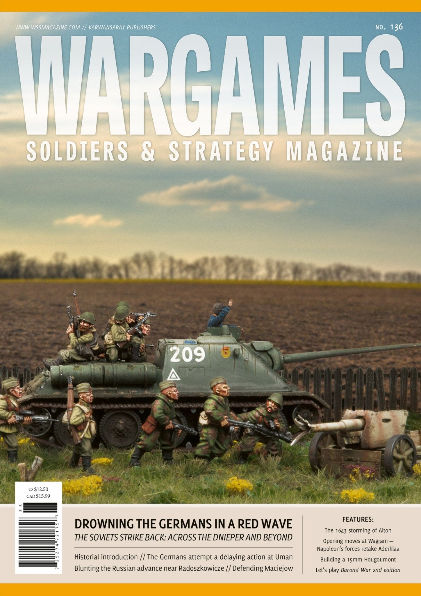Wargames, Soldiers and Strategy 136 (pre - order) - Karwansaray Publishers