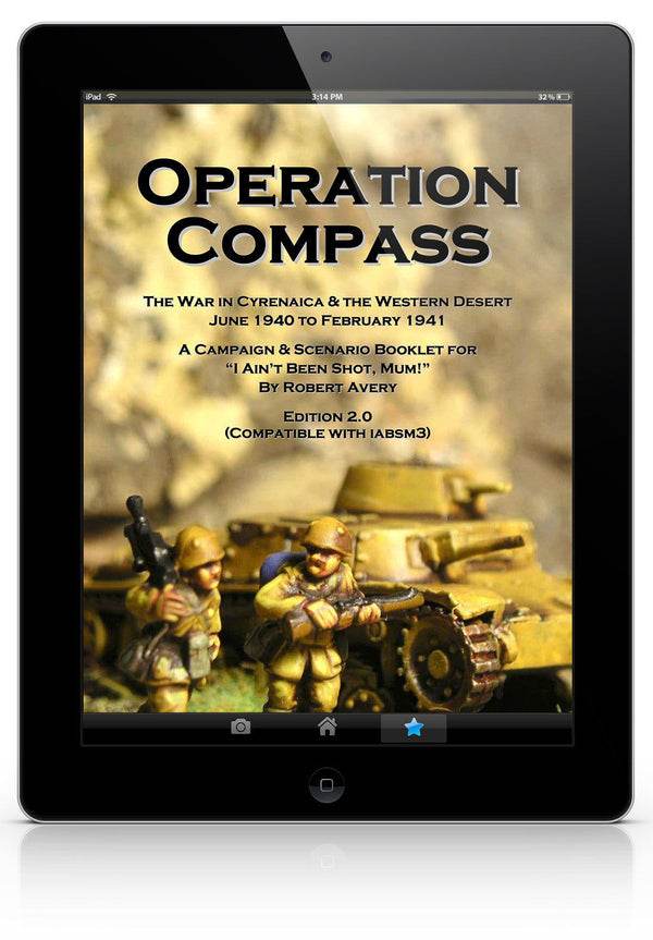 TooFatLardies Digital wargames rules Operation Compass