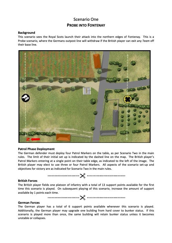 TooFatLardies Digital wargames rules Operation Martlet (PDF)
