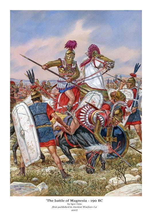 Print: the Battle of Magnesia-Karwansaray BV