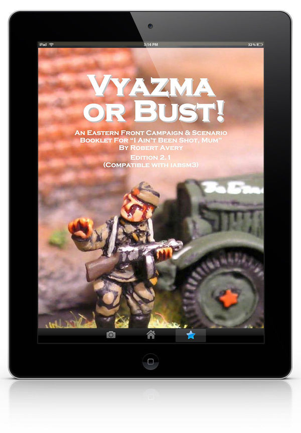 TooFatLardies Digital wargames rules Vyazma or Bust!
