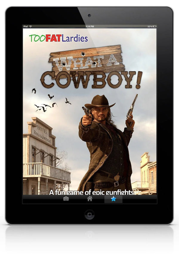 TooFatLardies Wargames ruleset Digital (PDF) version What a Cowboy