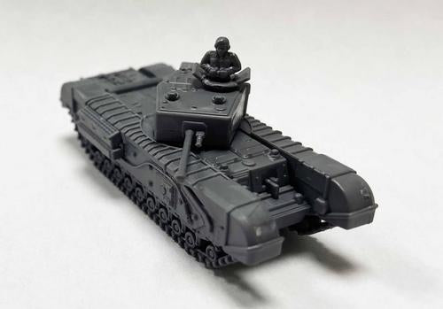 12mm (1/144) Plastic Churchill Tank - Karwansaray Publishers
