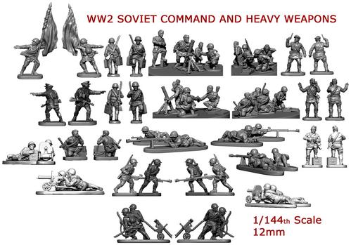 12mm plastic WW2 Russians preview - Karwansaray Publishers