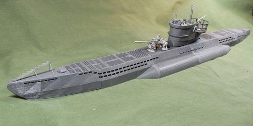 1/56 scale German U Boat - Karwansaray Publishers