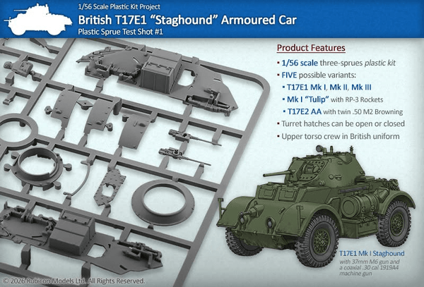 1/56 scale Staghound - Karwansaray Publishers