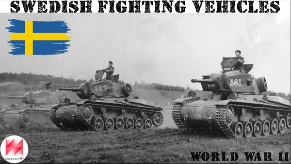 1/56 Swedish WW2 Vehicles STLs - Karwansaray Publishers