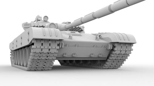 1/56 T-72 Tank - Karwansaray Publishers