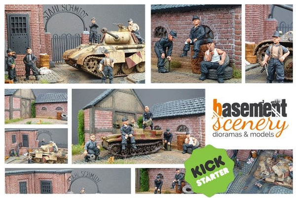 1/56 Tank Diorama Kickstarter - Karwansaray Publishers