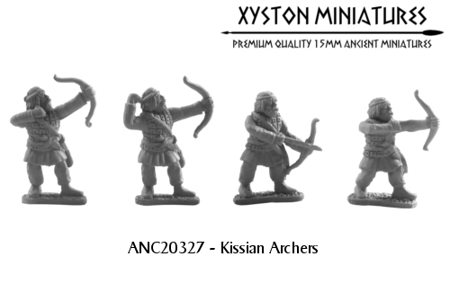 15mm Kissian Archers - Karwansaray Publishers