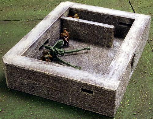 28mm 1940&#8217;s British Pillbox - Karwansaray Publishers