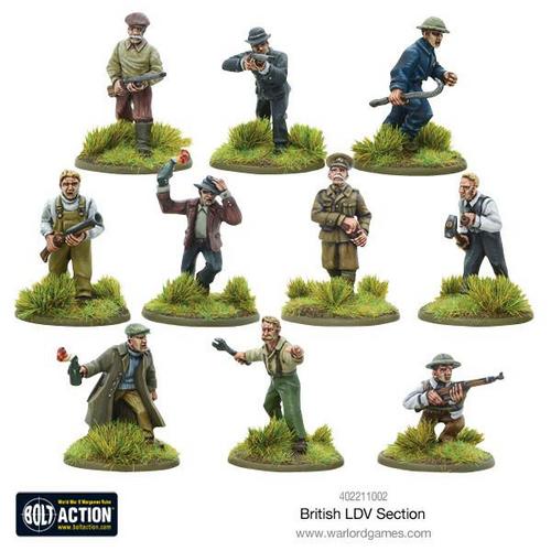 28mm &#8216;Sea Lion&#8217; Local Defence Volunteers - Karwansaray Publishers