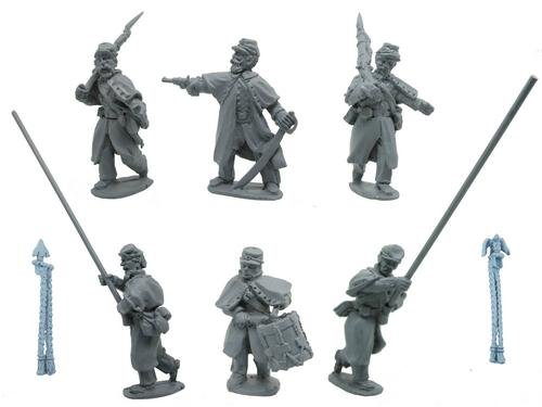28mm ACW infantry - Karwansaray Publishers
