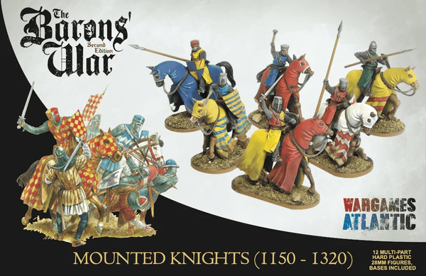 28mm Barons' War Mounted Knights - Karwansaray Publishers