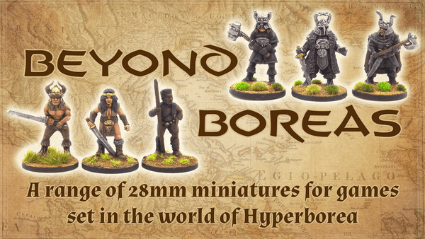 28mm Beyond Boreas fantasy Kickstarter - Karwansaray Publishers