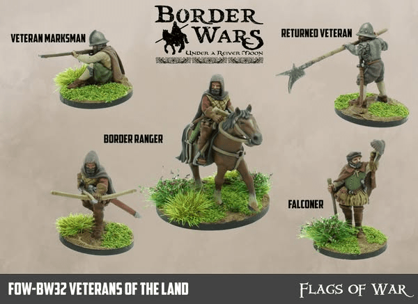 28mm Border Wars Veterans - Karwansaray Publishers