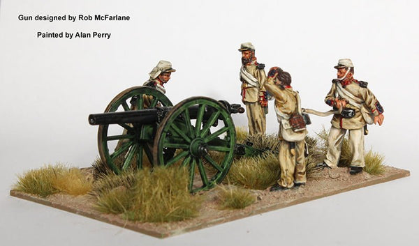 28mm Brazilian artillery for War of the Triple Alliance - Karwansaray Publishers