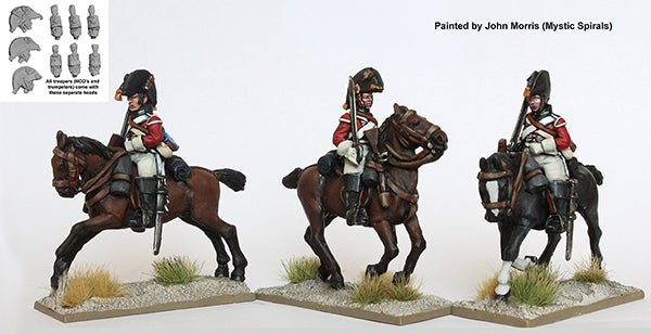 28mm British Peninsula war heavy cavalry - Karwansaray Publishers