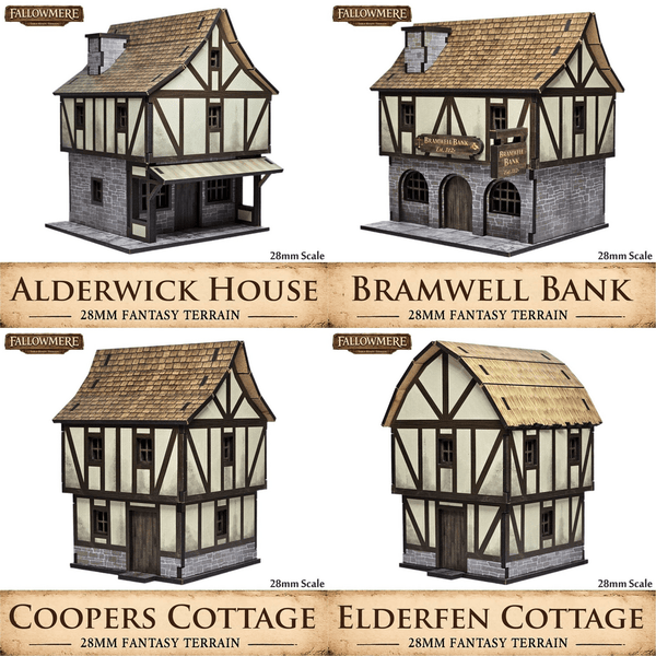 28mm Fallowmere buildings - Karwansaray Publishers