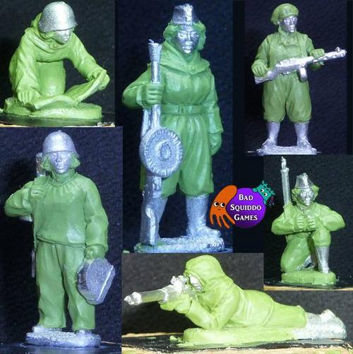 28mm Female Russian Scouts - Karwansaray Publishers