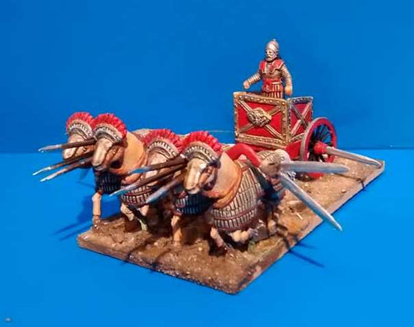 28mm four-horse chariots. - Karwansaray Publishers