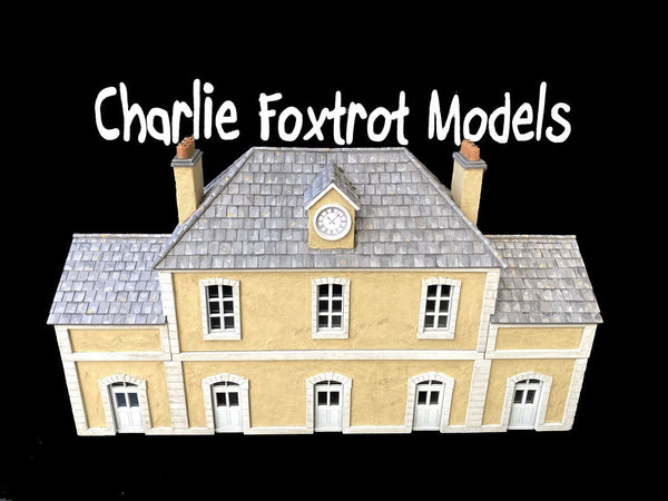 28mm French Train Station - Karwansaray Publishers
