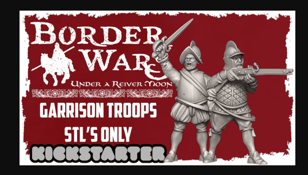 28mm Garrison troops STL - Karwansaray Publishers