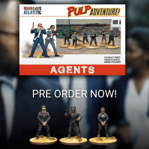 28mm hard plastic Agents - Karwansaray Publishers