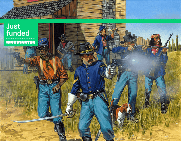 28mm hard plastic US Cavalry - Karwansaray Publishers