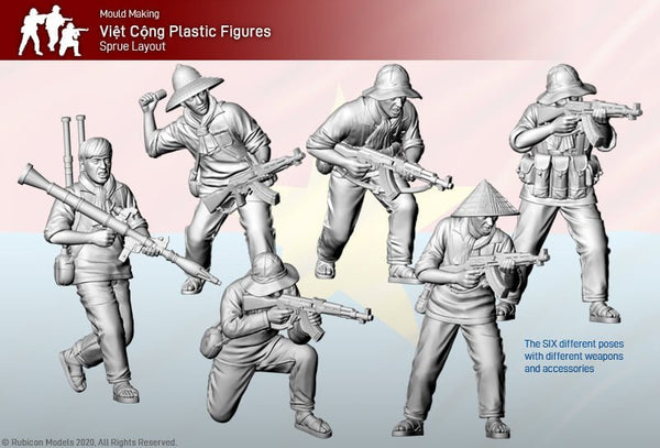 28mm male Vietcong - Karwansaray Publishers