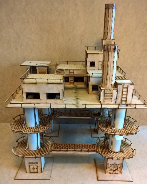 28mm MDF &#8216;Promethium&#8217; Rig - Karwansaray Publishers