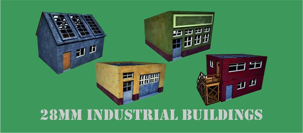 28mm MDF Industrial buildings - Karwansaray Publishers