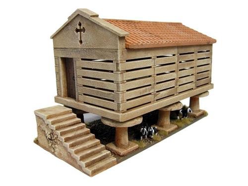 28mm MDF Pantile Granary - Karwansaray Publishers