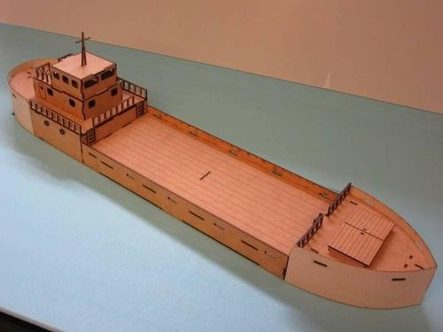 Model Mdf Ship 28mm MDF Ship