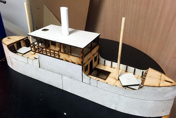 28mm MDF Tramp Steamer - Karwansaray Publishers