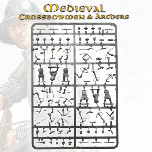 28mm Medieval bows and bowmen preview - Karwansaray Publishers