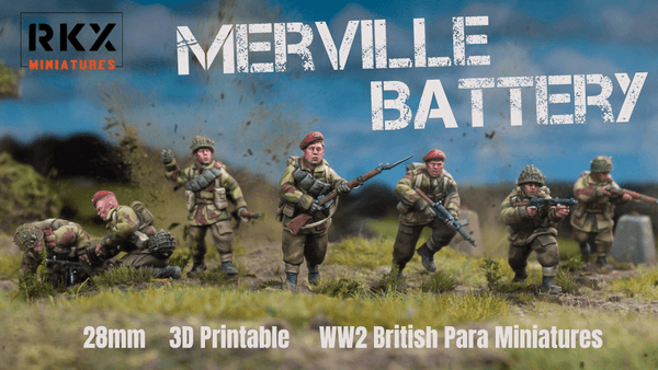 28mm Merville Battery Kickstarter - Karwansaray Publishers