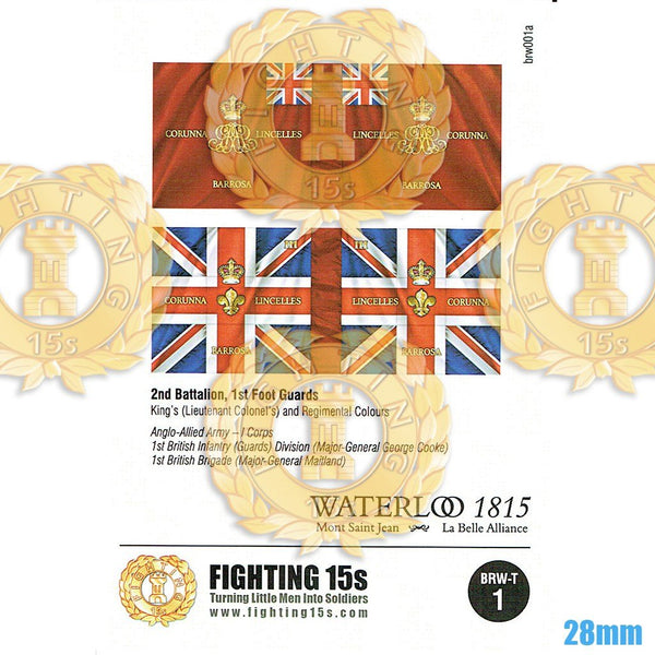 28mm Napoleonic British & KFL Flags - Karwansaray Publishers