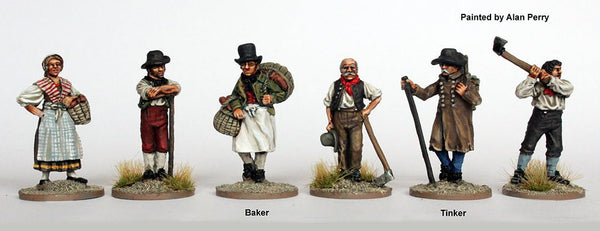 28mm Napoleonic civilians - Karwansaray Publishers