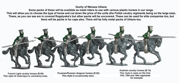 28mm Napoleonic Duchy of Warsaw cavalry - Karwansaray Publishers