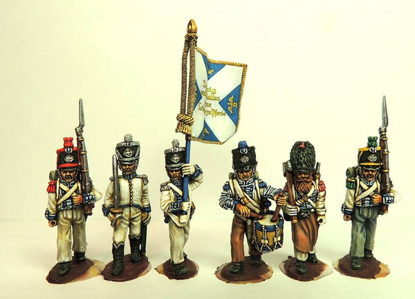 28mm Napoleonic Westphalian Fusilier Guard. - Karwansaray Publishers