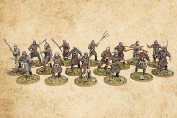 28mm Peasant Levy - Karwansaray Publishers