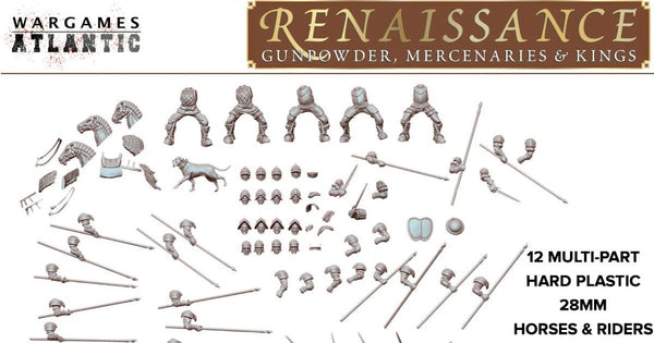 28mm plastic Conquistador Cavalry - Karwansaray Publishers