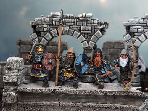 28mm Plastic Dwarves - Karwansaray Publishers