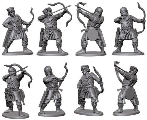 28mm plastic Late Roman archers - Karwansaray Publishers