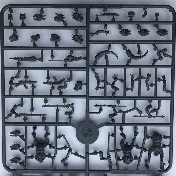 28mm plastic Lizardman preview - Karwansaray Publishers